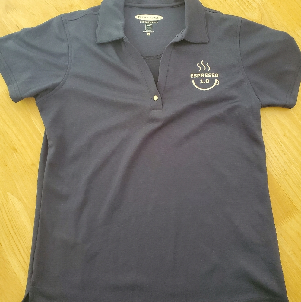 Linkedin Pebble beach performance t-shirt